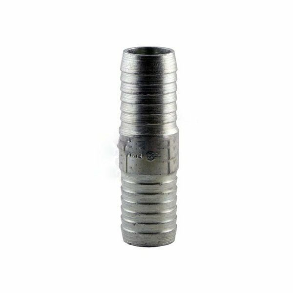 American Imaginations 0.5 in. Cylindrical Galvanized Coupling AI-38334